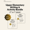 Upper Elementary Writing & Activity Bundle (3rd & 4th Grade)