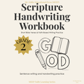 2nd Grade | Faith-Based Alphabet Bible Workbook (Printable PDF)