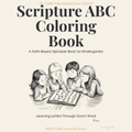 (Kindergarten) Scripture ABC Coloring Book for Kindergarten Printable