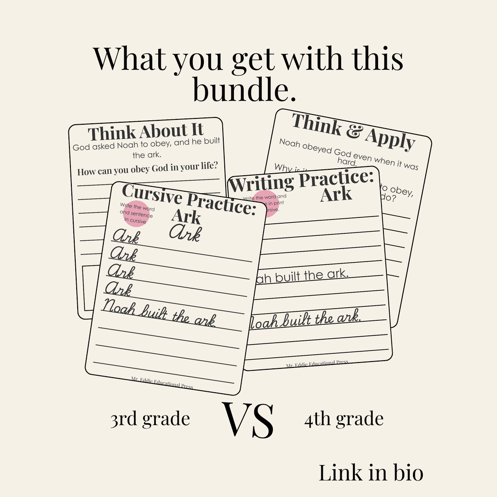 Upper Elementary Writing & Activity Bundle (3rd & 4th Grade)