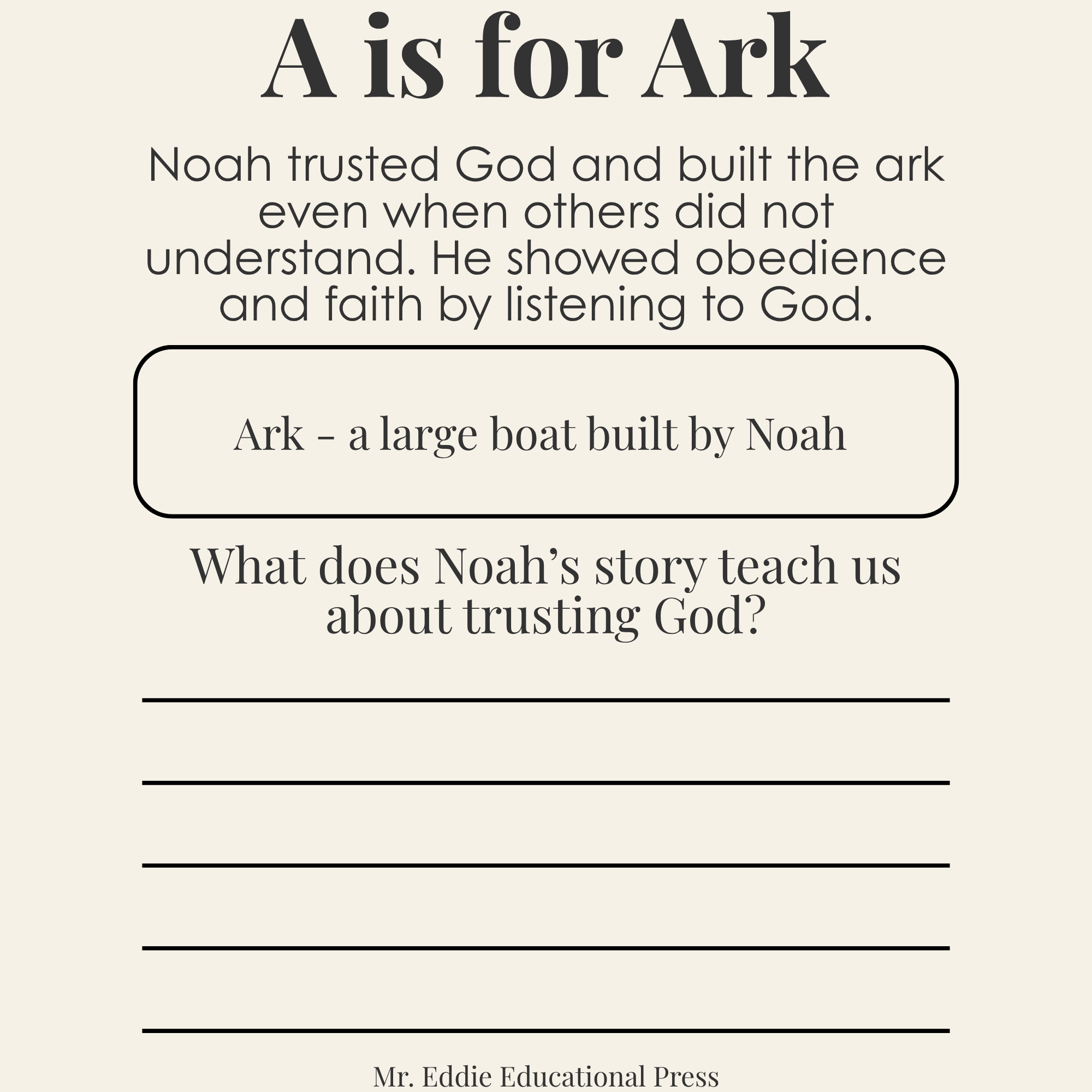 The Faith Foundations Learning Bundle