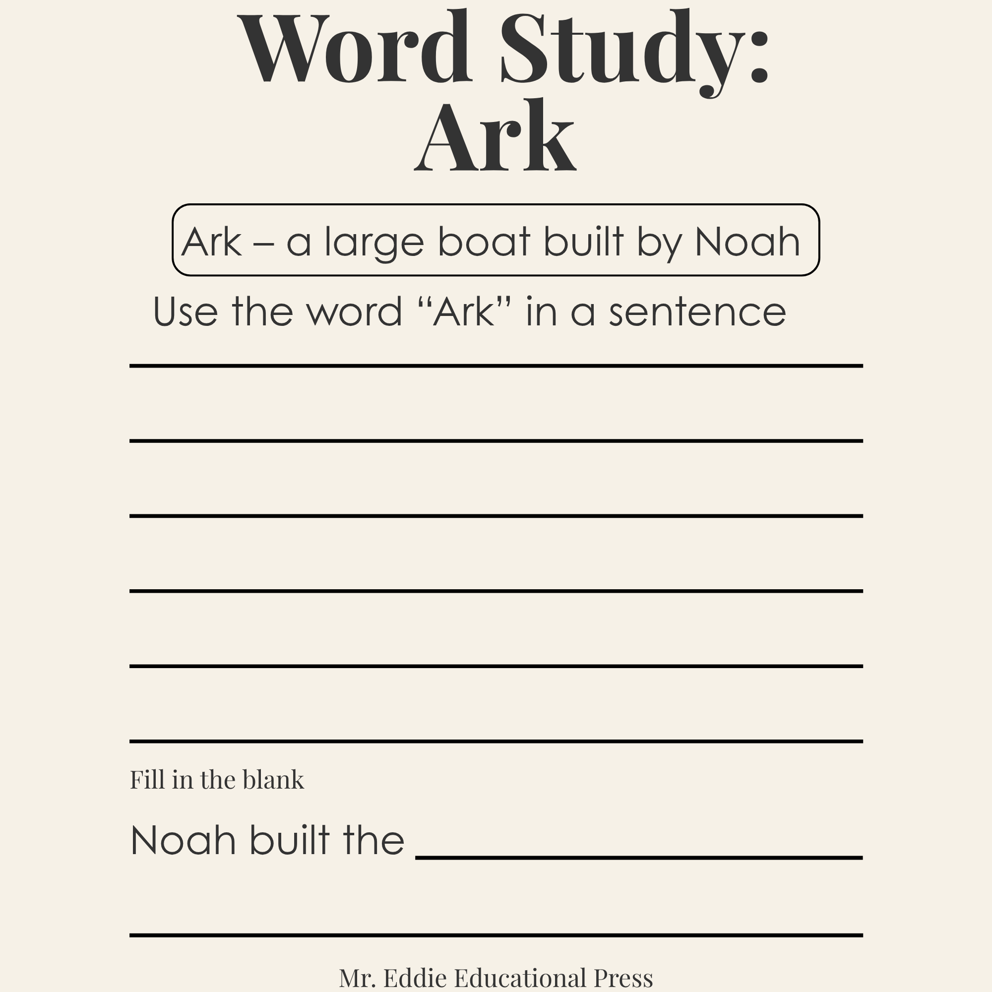 4th Grade Christian Alphabet Workbook (A–Z Faith-Based Learning Printable)