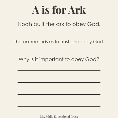 3rd Grade Christian Alphabet Workbook (A–Z Faith-Based Learning Printable)