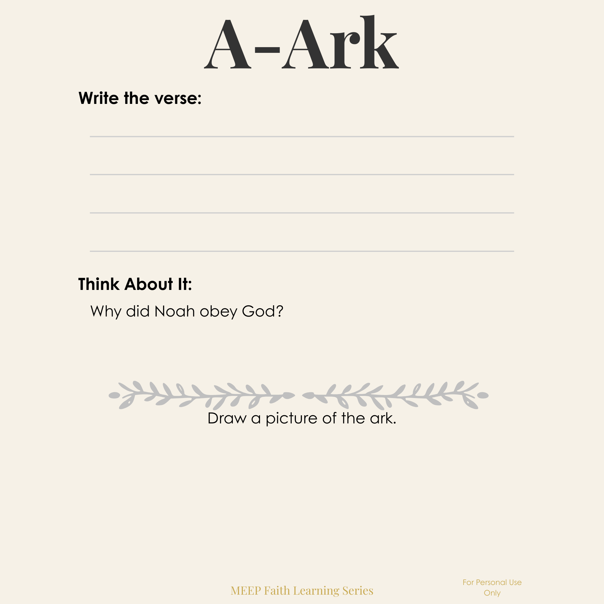 2nd Grade | Faith-Based Alphabet Bible Workbook (Printable PDF)