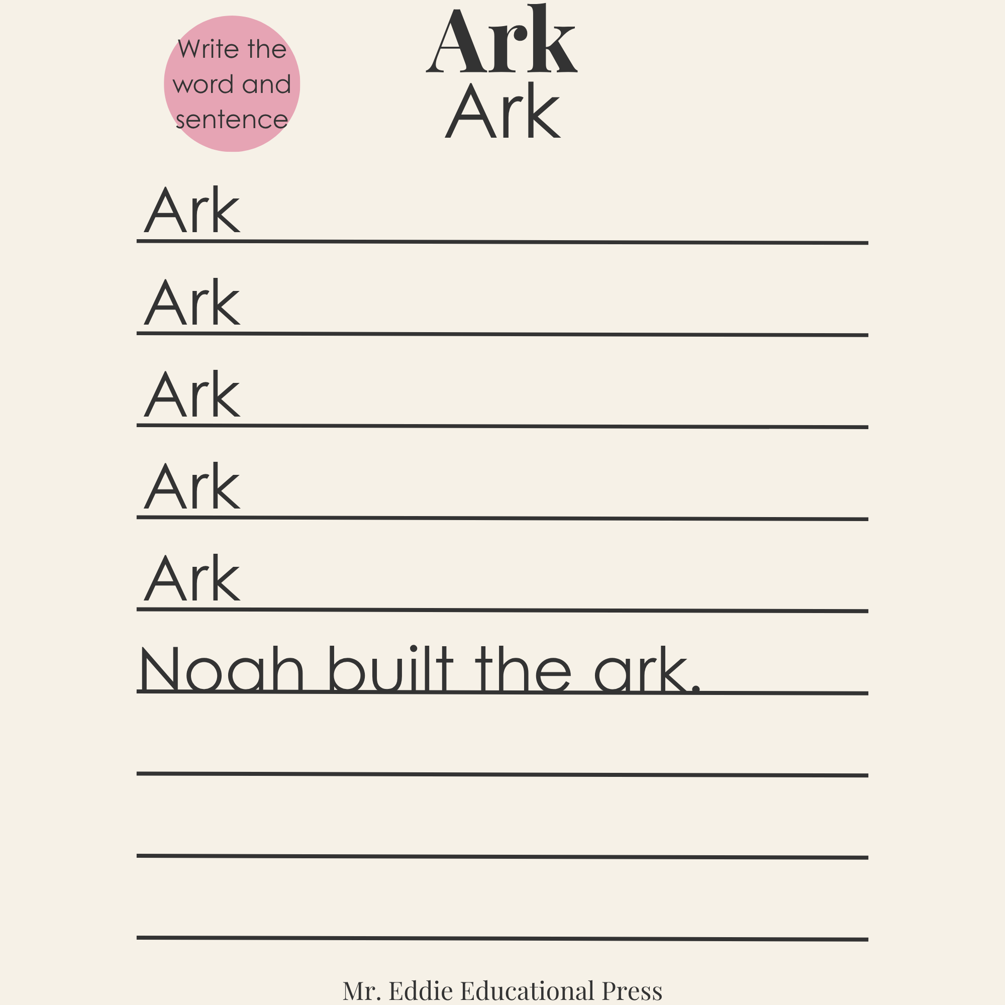 3rd Grade Christian Alphabet Workbook (A–Z Faith-Based Learning Printable)
