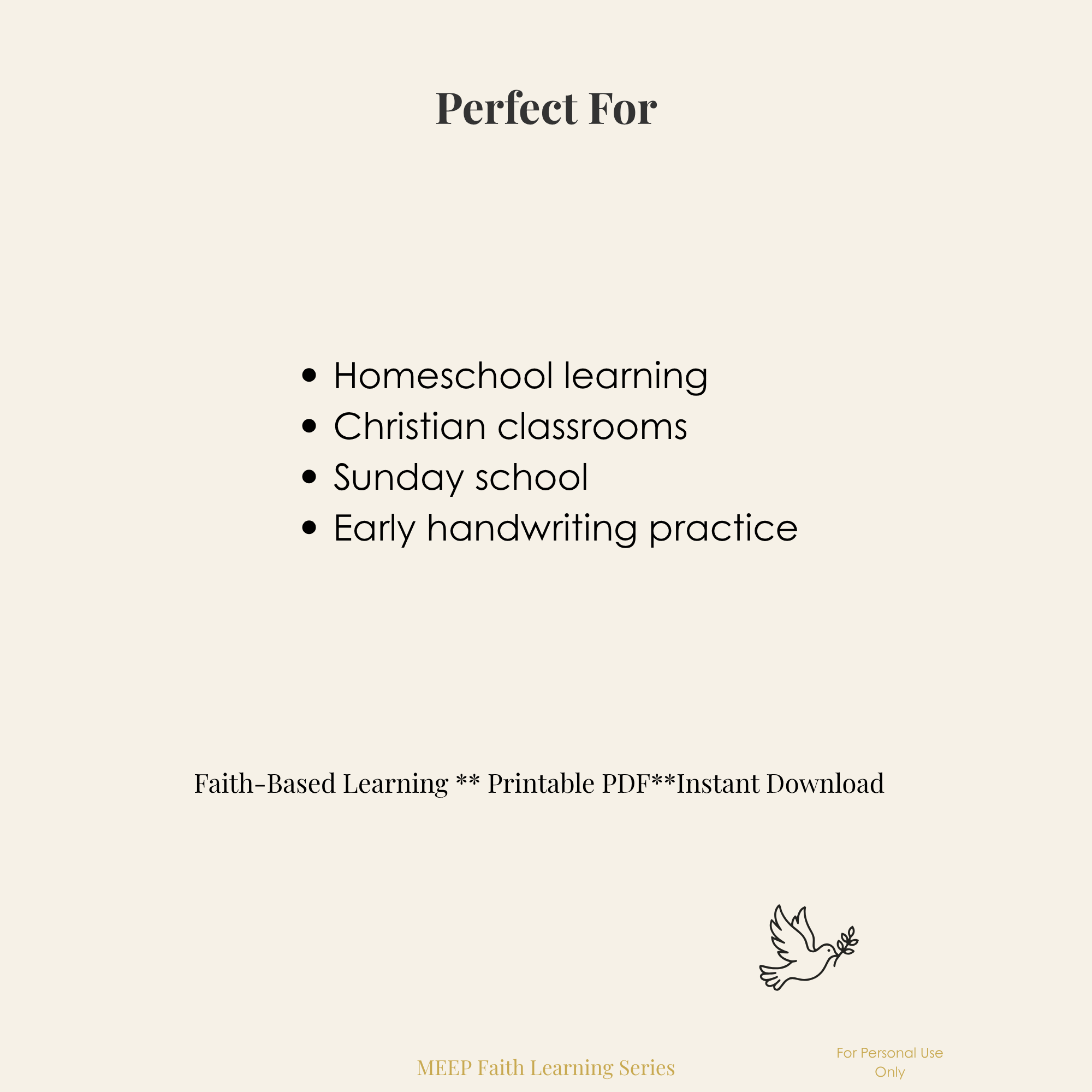 Faith-Based Writing Bundle (Grade 1 + Grade 2) | Christian Handwriting & Scripture Workbook Bundle (Printable PDF)