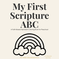 Pre-K Christian Alphabet Coloring Book Printable