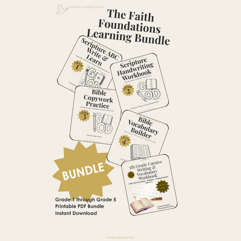 The Faith Foundations Learning Bundle